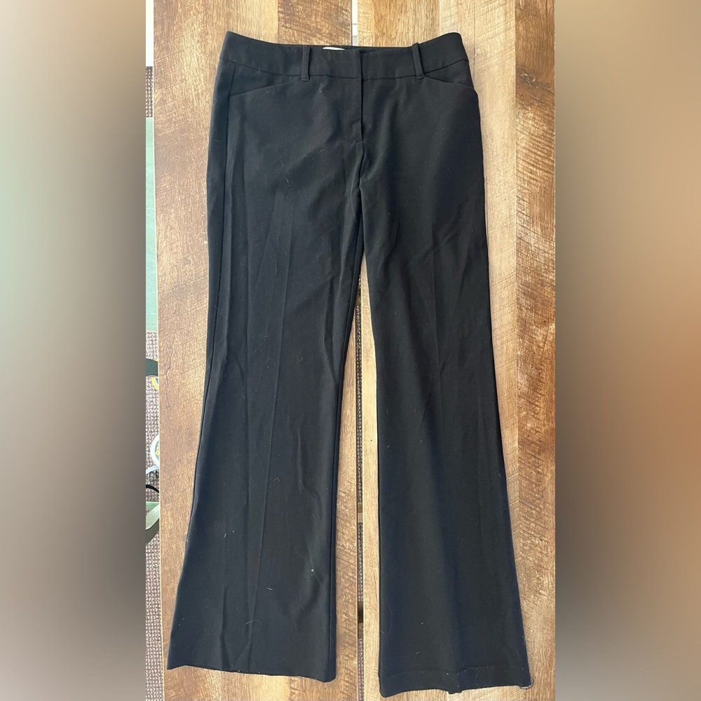 Classic Black Wide-Leg Pants